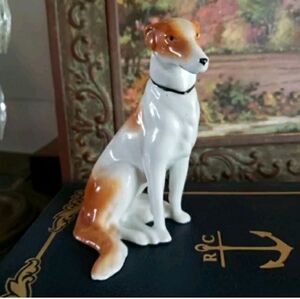 German Gotha Pfeffer Dog Figurine, Molosser, vintage